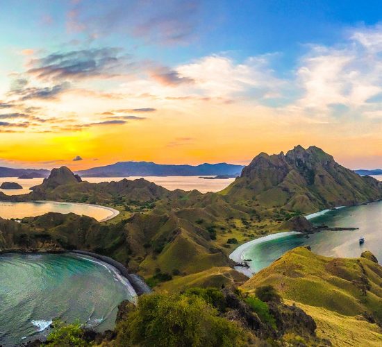 Padar Island in Komodo